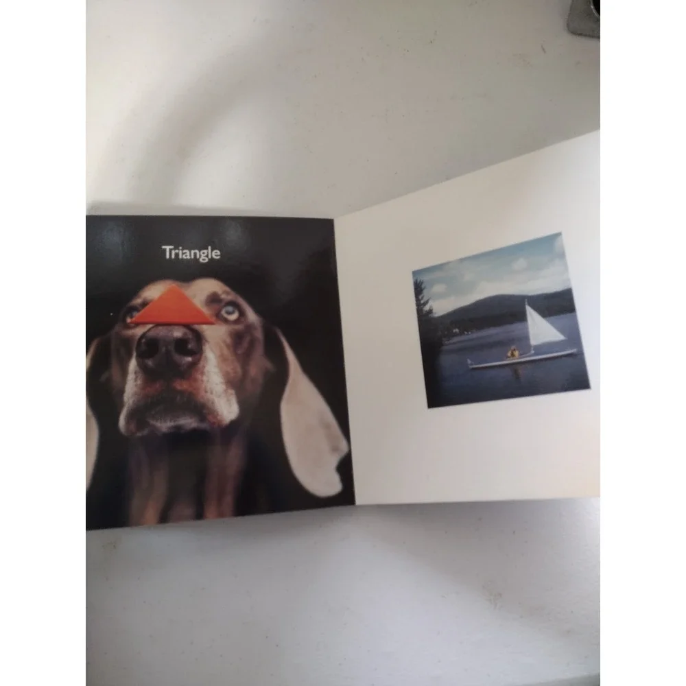 Square Triangle Circle by William‎ Wegman Autographed With COA First Edition